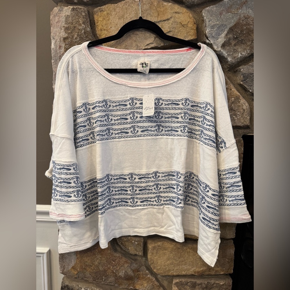 NWT Free People High Seas Tee - Picture 5 of 8